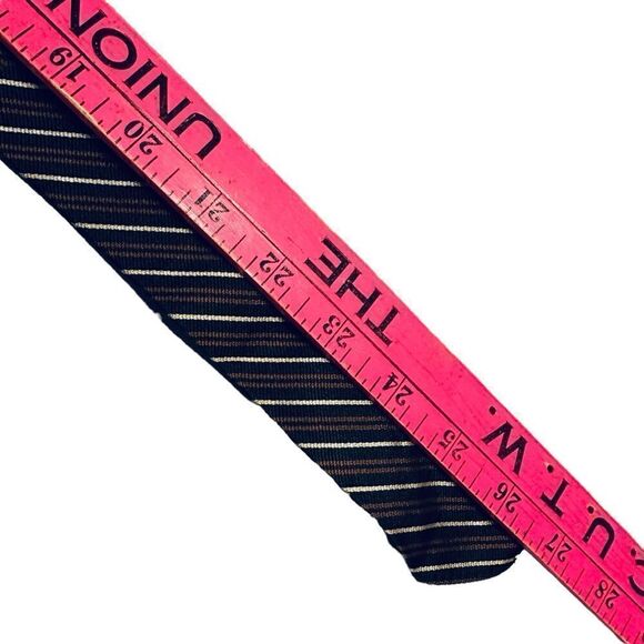 Vintage 60s Knox 5th Ave Striped Silk Ties - Picture 3 of 10